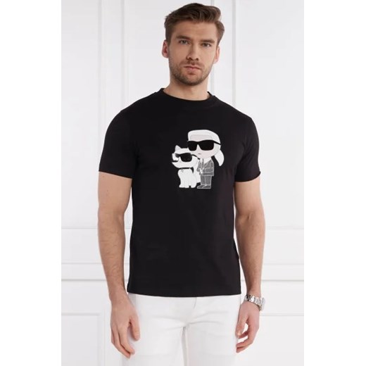 Karl Lagerfeld T-shirt | Regular Fit ze sklepu Gomez Fashion Store w kategorii T-shirty męskie - zdjęcie 172809456