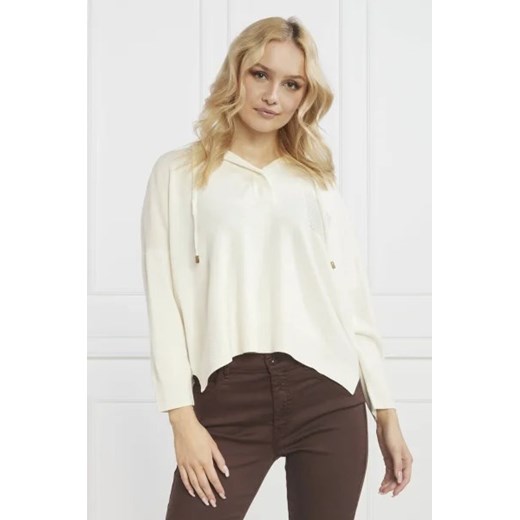 Peserico Wełniany sweter | z dodatkiem jedwabiu Peserico 38 promocja Gomez Fashion Store