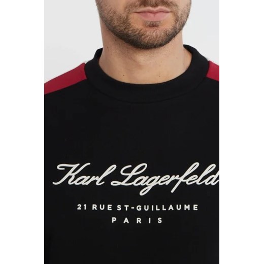 Karl Lagerfeld Bluza CREWNECK | Regular Fit Karl Lagerfeld M promocja Gomez Fashion Store