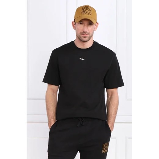 HUGO T-shirt Dapolino | Regular Fit ze sklepu Gomez Fashion Store w kategorii T-shirty męskie - zdjęcie 172810309