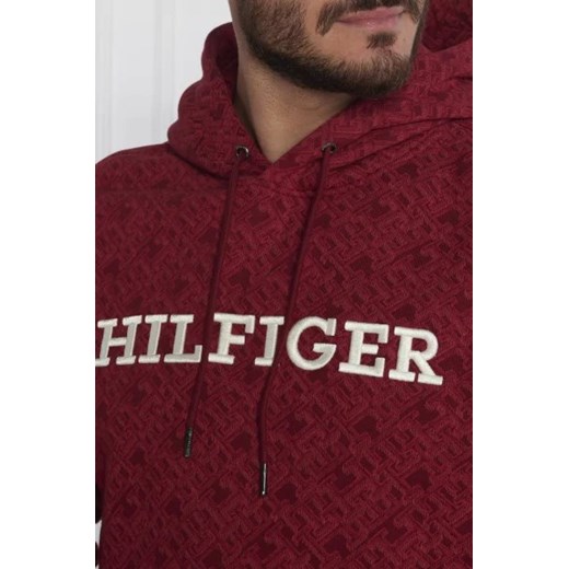 Tommy Hilfiger Bluza AOP MONOGRAM HOODY | Regular Fit Tommy Hilfiger M okazja Gomez Fashion Store
