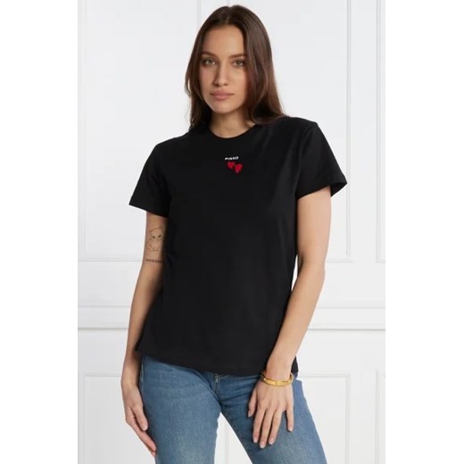 Pinko T-shirt | Regular Fit ze sklepu Gomez Fashion Store w kategorii Bluzki damskie - zdjęcie 172810798