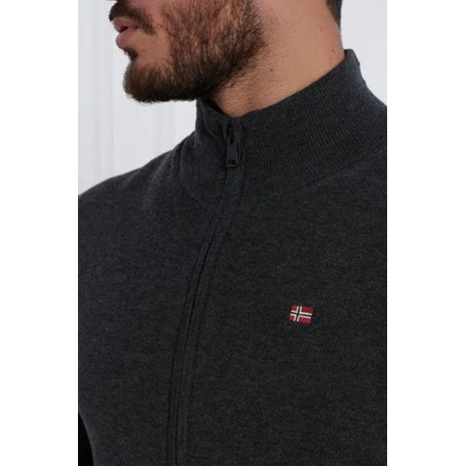 Napapijri Wełniany sweter DAMAVAND | Regular Fit Napapijri XXL wyprzedaż Gomez Fashion Store