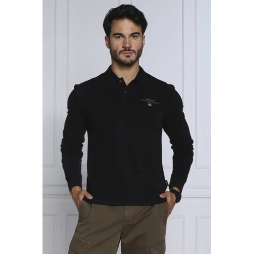 Napapijri Polo ELBAS LS 4 | Regular Fit ze sklepu Gomez Fashion Store w kategorii T-shirty męskie - zdjęcie 172811095