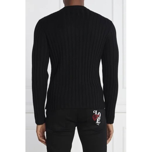 Emporio Armani Sweter | Regular Fit | z dodatkiem wełny Emporio Armani S okazja Gomez Fashion Store
