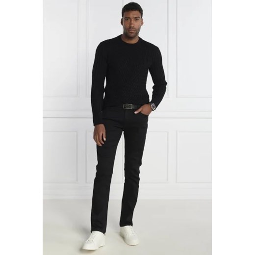 Emporio Armani Sweter | Regular Fit | z dodatkiem wełny Emporio Armani S wyprzedaż Gomez Fashion Store