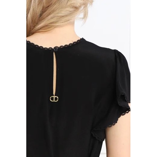 TWINSET Sukienka | z dodatkiem jedwabiu Twinset 36 okazyjna cena Gomez Fashion Store