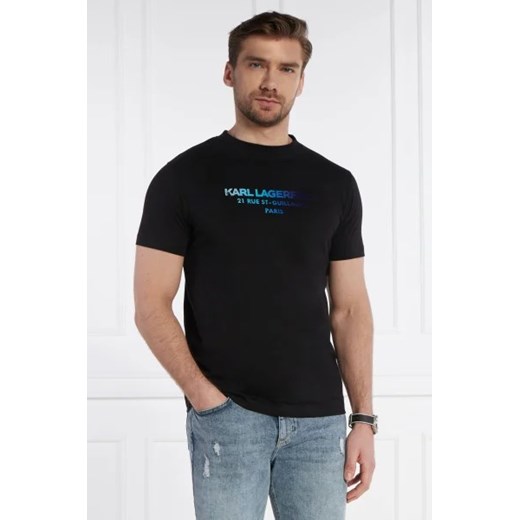 Karl Lagerfeld T-shirt | Regular Fit ze sklepu Gomez Fashion Store w kategorii T-shirty męskie - zdjęcie 172811326