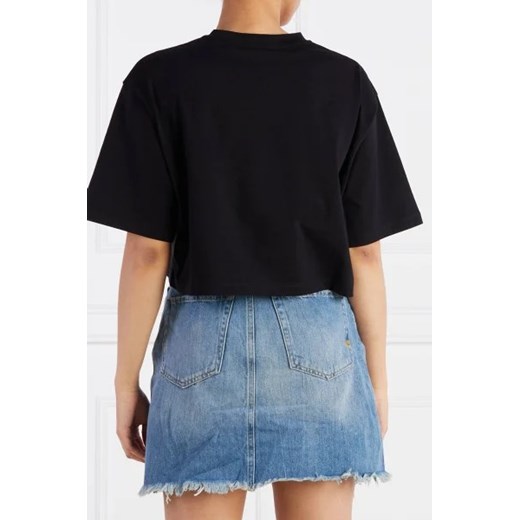 Balmain T-shirt CROPPED | Regular Fit S promocja Gomez Fashion Store