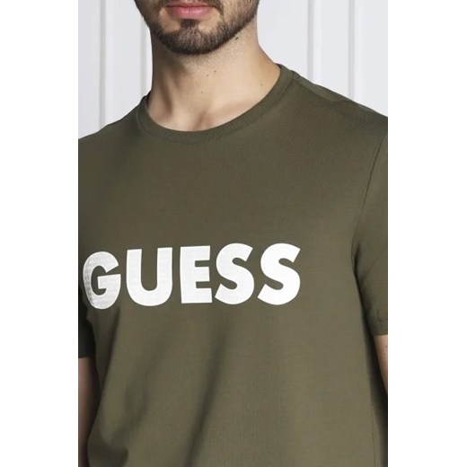 GUESS T-shirt LABYRINTH | Slim Fit Guess XXL okazja Gomez Fashion Store