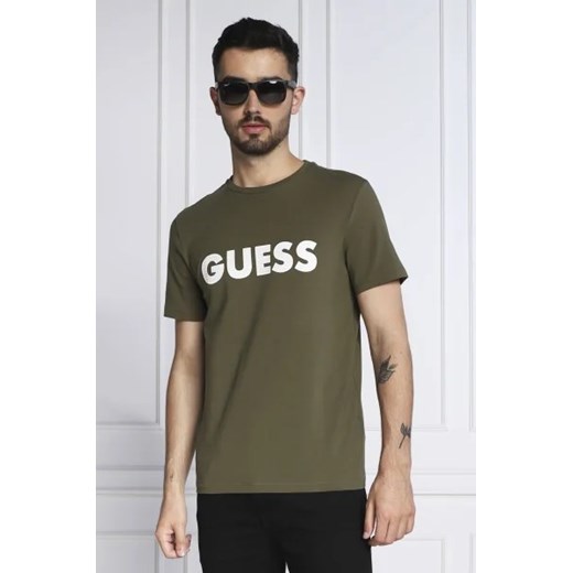 GUESS T-shirt LABYRINTH | Slim Fit Guess XXL okazyjna cena Gomez Fashion Store