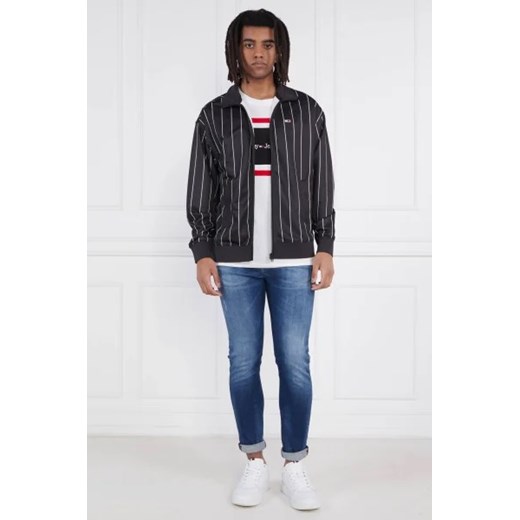 Tommy Jeans Bluza TJM RLX PINSTRIPE TRACK JACKET | Relaxed fit Tommy Jeans XXL okazja Gomez Fashion Store