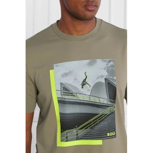 BOSS GREEN T-shirt Tee 10 | Regular Fit M promocja Gomez Fashion Store