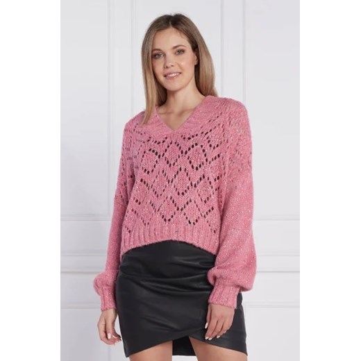 Liu Jo Sweter | Cropped Fit | z dodatkiem wełny ze sklepu Gomez Fashion Store w kategorii Swetry damskie - zdjęcie 172812568