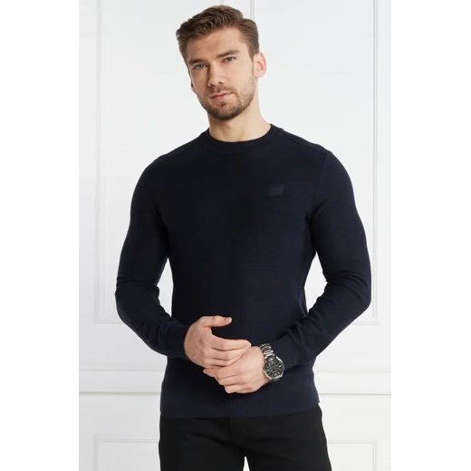 BOSS ORANGE Sweter Anion | Regular Fit | z dodatkiem kaszmiru ze sklepu Gomez Fashion Store w kategorii Swetry męskie - zdjęcie 172812837