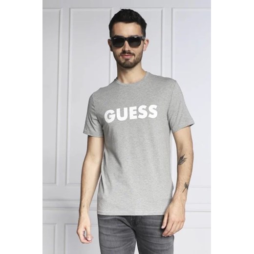 GUESS T-shirt LABYRINTH | Slim Fit ze sklepu Gomez Fashion Store w kategorii T-shirty męskie - zdjęcie 172812938