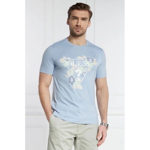 GUESS T-shirt | Slim Fit ze sklepu Gomez Fashion Store w kategorii T-shirty męskie - zdjęcie 172813195