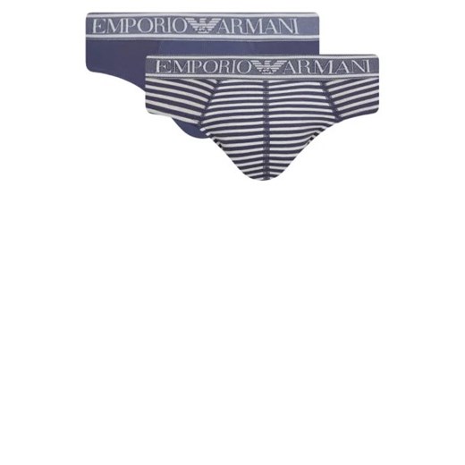 Emporio Armani Slipy 2-pack ze sklepu Gomez Fashion Store w kategorii Majtki męskie - zdjęcie 172813308