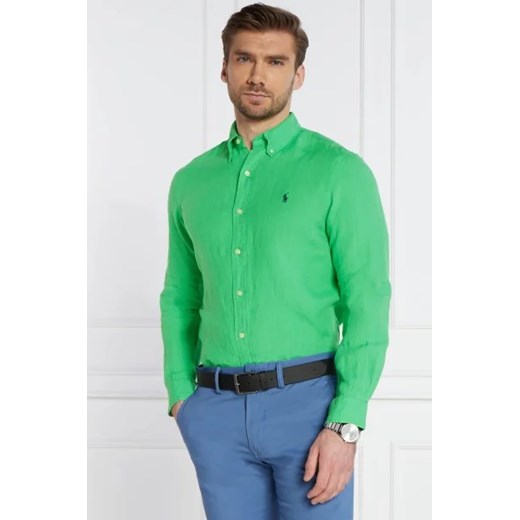 POLO RALPH LAUREN Lniana koszula | Custom fit ze sklepu Gomez Fashion Store w kategorii Koszule męskie - zdjęcie 172813557