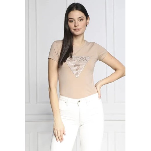 GUESS T-shirt | Slim Fit ze sklepu Gomez Fashion Store w kategorii Bluzki damskie - zdjęcie 172813746