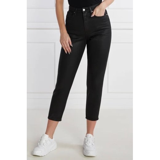 Tommy Hilfiger Jeansy CARROT HW A CTD BLK | Regular Fit Tommy Hilfiger 25/30 wyprzedaż Gomez Fashion Store