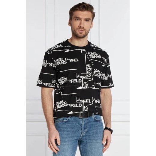 Karl Lagerfeld Jeans T-shirt | Relaxed fit M wyprzedaż Gomez Fashion Store
