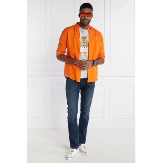 POLO RALPH LAUREN Lniana koszula | Custom fit Polo Ralph Lauren L wyprzedaż Gomez Fashion Store