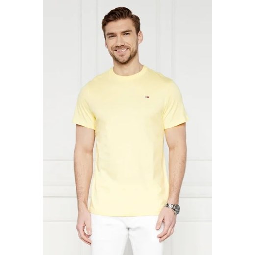 Tommy Jeans T-shirt JERSEY | Regular Fit ze sklepu Gomez Fashion Store w kategorii T-shirty męskie - zdjęcie 172814277