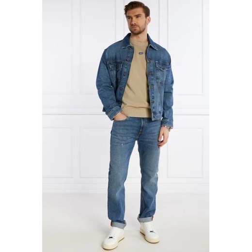 Hugo Blue Sweter San Cosmo-C | Regular Fit Hugo Blue S wyprzedaż Gomez Fashion Store