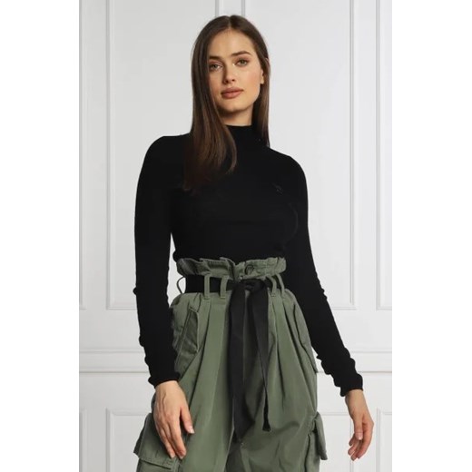 Pinko Wełniany sweter NEGRONI LUPETTO | Slim Fit | z dodatkiem kaszmiru Pinko XS Gomez Fashion Store promocja