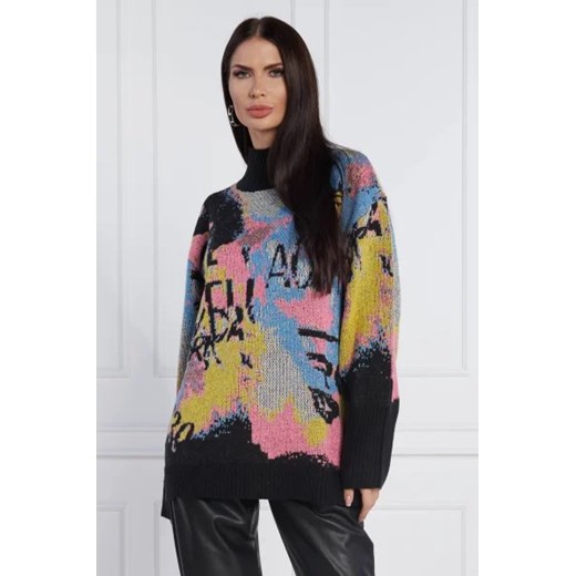 Twinset Actitude Sweter | Regular Fit | z dodatkiem wełny ze sklepu Gomez Fashion Store w kategorii Swetry damskie - zdjęcie 172814938