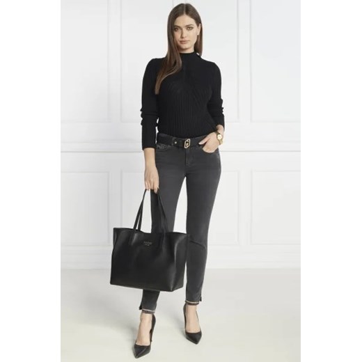 Liu Jo Sweter | Slim Fit | z dodatkiem wełny Liu Jo XL okazyjna cena Gomez Fashion Store