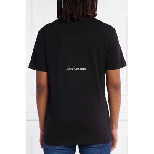 CALVIN KLEIN JEANS T-shirt SERENITY MULTI GRAPHIC L okazja Gomez Fashion Store