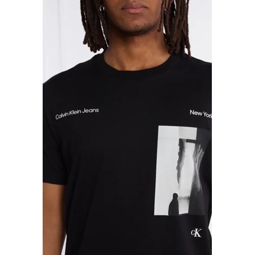 CALVIN KLEIN JEANS T-shirt SERENITY MULTI GRAPHIC XL okazyjna cena Gomez Fashion Store