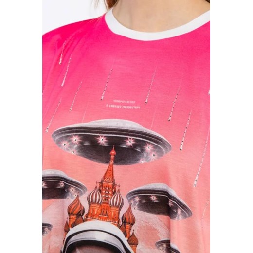 Twinset Actitude T-shirt STAMPATA | Loose fit S Gomez Fashion Store promocyjna cena