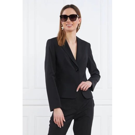 BOSS BLACK Wełniana marynarka Jarua | Regular Fit ze sklepu Gomez Fashion Store w kategorii Marynarki damskie - zdjęcie 172815756