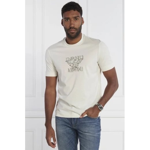 Emporio Armani T-shirt | Regular Fit Emporio Armani XL okazja Gomez Fashion Store