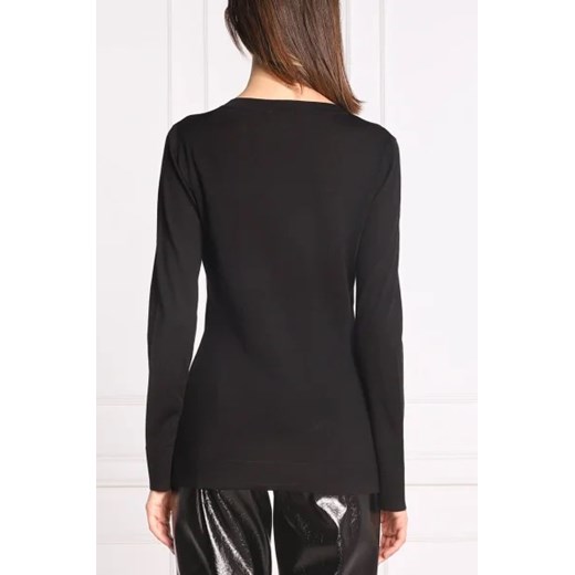 Pinko Wełniana bluzka REDBULL | Regular Fit Pinko S okazyjna cena Gomez Fashion Store