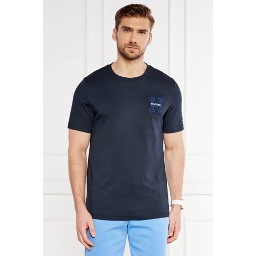 Tommy Hilfiger T-shirt BOUCLE H EMBRO | Regular Fit ze sklepu Gomez Fashion Store w kategorii T-shirty męskie - zdjęcie 172817056