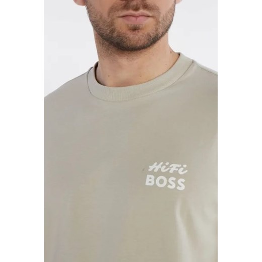 BOSS ORANGE T-shirt Te_Records | Relaxed fit M promocyjna cena Gomez Fashion Store