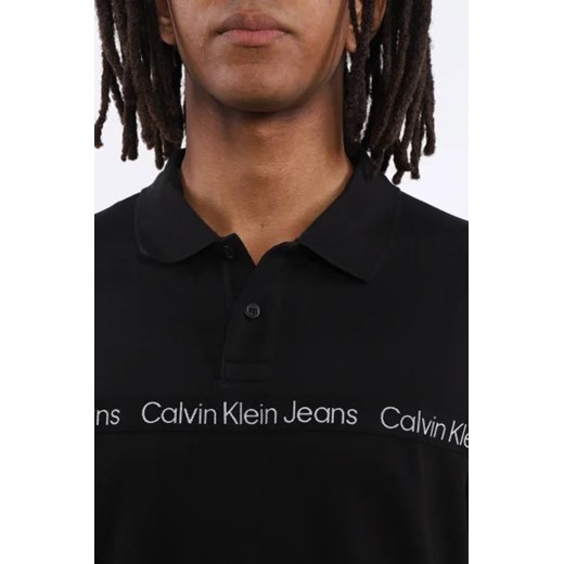 CALVIN KLEIN JEANS Polo LOGO TAPE | Regular Fit M okazja Gomez Fashion Store