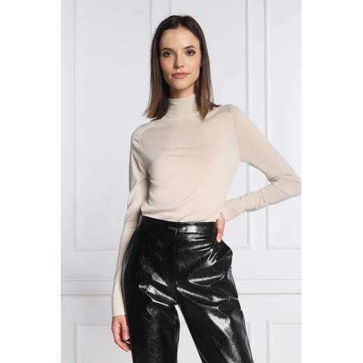 Pinko Wełniany golf DECOTTO DOLCEVITA | Slim Fit Pinko XL okazyjna cena Gomez Fashion Store