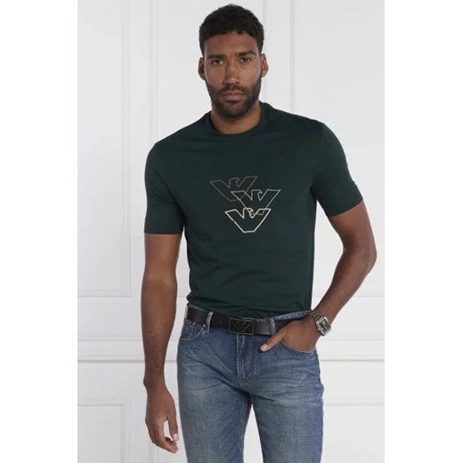 Emporio Armani T-shirt | Regular Fit Emporio Armani M okazja Gomez Fashion Store