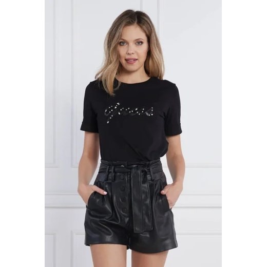 GUESS T-shirt NICHITA | Regular Fit ze sklepu Gomez Fashion Store w kategorii Bluzki damskie - zdjęcie 172818666