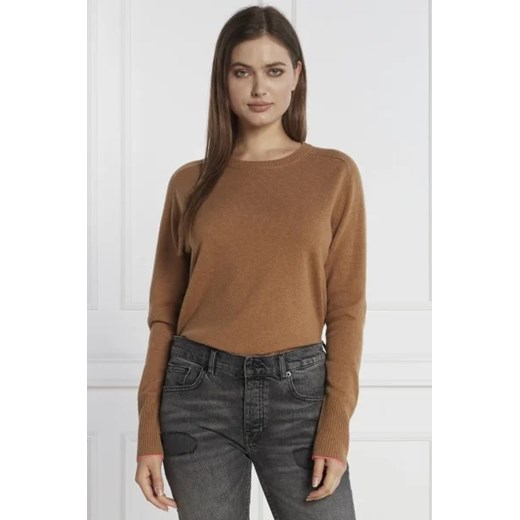 Pinko Wełniany sweter | Regular Fit | z dodatkiem kaszmiru ze sklepu Gomez Fashion Store w kategorii Swetry damskie - zdjęcie 172819289