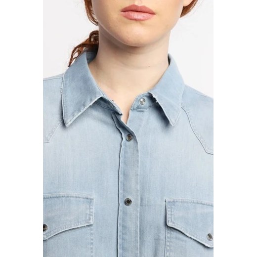 DONDUP - made in Italy Koszula | Oversize fit Dondup - Made In Italy 34 Gomez Fashion Store wyprzedaż