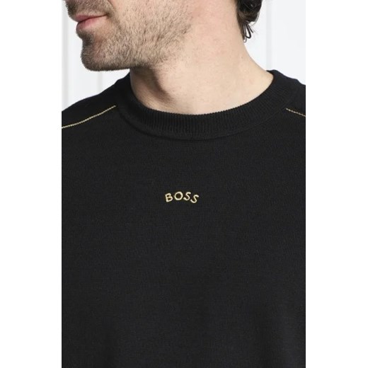 BOSS GREEN Sweter Roldi | Regular Fit | z dodatkiem wełny L okazyjna cena Gomez Fashion Store