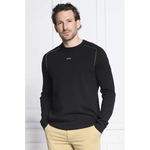 BOSS GREEN Sweter Roldi | Regular Fit | z dodatkiem wełny XXL wyprzedaż Gomez Fashion Store