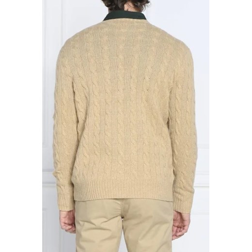 POLO RALPH LAUREN Wełniany sweter | Slim Fit | z dodatkiem kaszmiru Polo Ralph Lauren S Gomez Fashion Store
