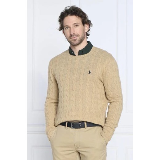POLO RALPH LAUREN Wełniany sweter | Slim Fit | z dodatkiem kaszmiru Polo Ralph Lauren L Gomez Fashion Store
